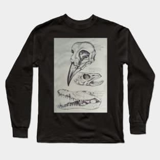 A bird, A fish & A Reptile Long Sleeve T-Shirt